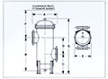 Tate Andale Model 1060 Offset Single Basket Strainers-3