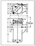 Tate Andale Model IS Single Basket Strainers-3